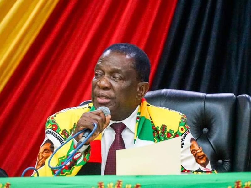 ZIMBABWE PRESIDENT EMMERSON MNANGAGWA PARDONS +4000 PRISONERS